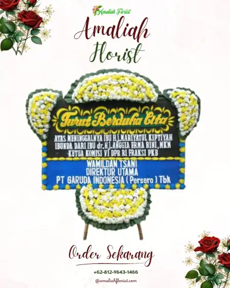 Papan Bunga Duka Temanggal